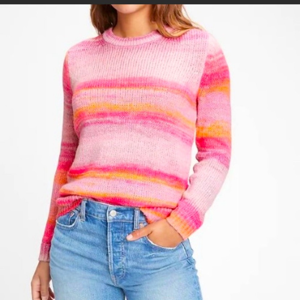 Gap ombré spacedye pink women’s M sweater